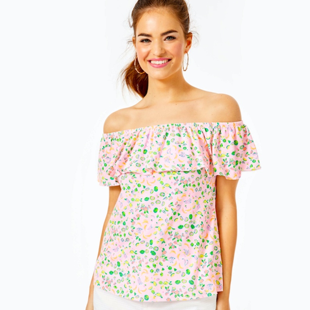 LILLY PULITZER 'LIL JUICY FRUIT' LA FORTUNA TOP!